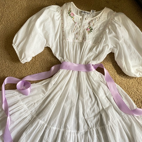 Vintage Dresses & Skirts - SOLD Vintage 1970s 80s Starina India Dress